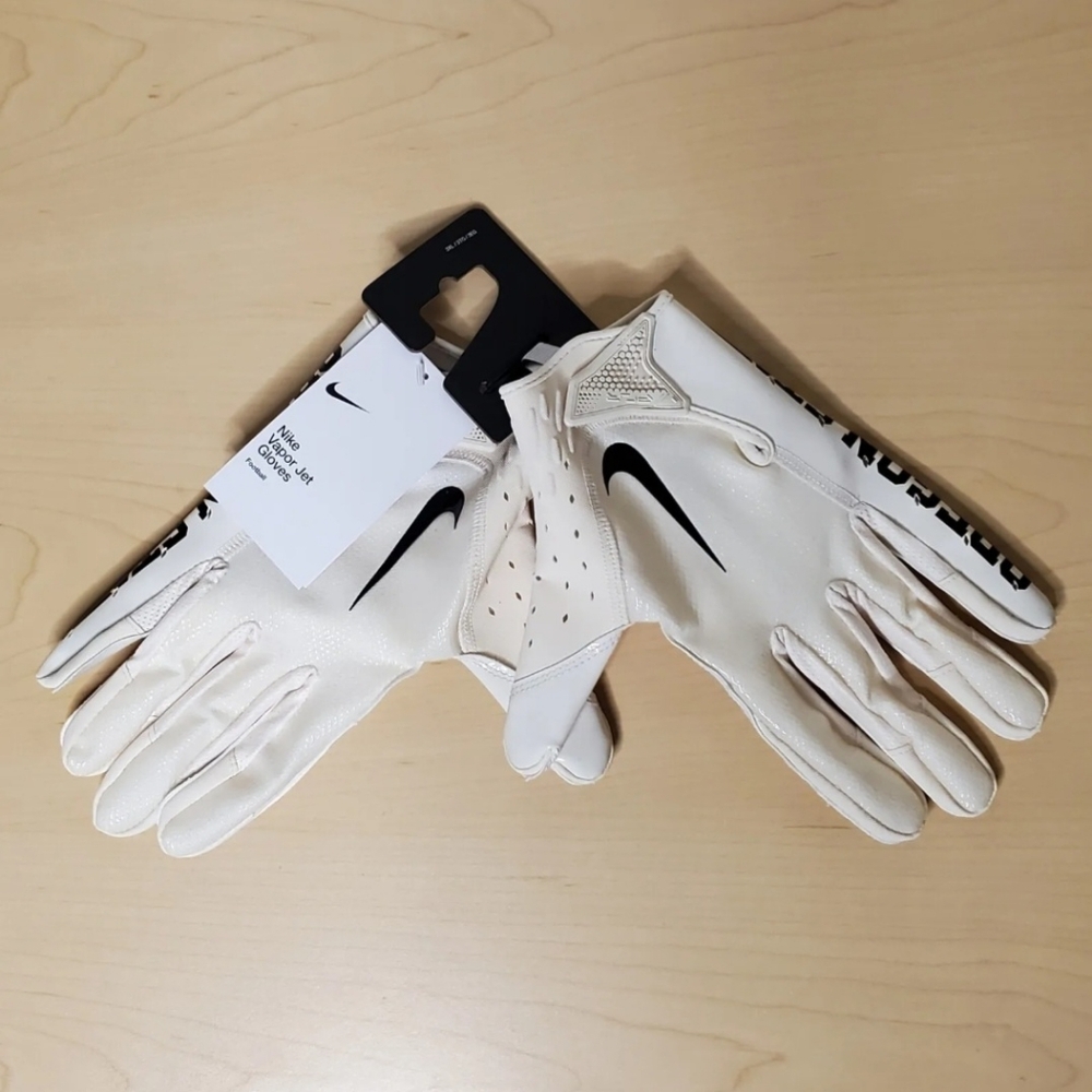 Nike Vapor Jet 7.0 Size 3XL NCAA Football Gloves Oregon State Beavers DX6901-138